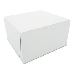 SCT Bakery Boxes White Paperboard 9 x 9 x 5