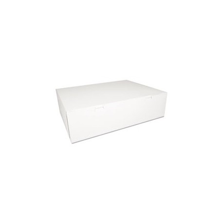 SCT Bakery Boxes White Paperboard 18 1|2 x 14 1|2 x 5