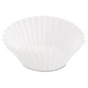 DIXIE Paper Fluted Baking Mini Cups Dry-Waxed 3-1|2 White