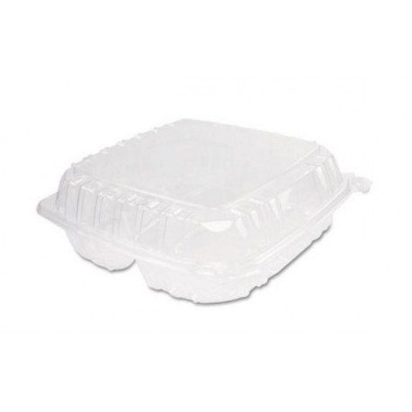 Dart ClearSeal Plastic Hinged Container