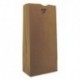 General 25 Paper Grocery Bag 40 lbs Kraft Standard 8 1|4 x 5 1|4 x 18