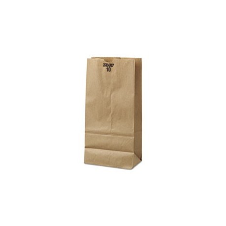General 10 Paper Grocery Bag 35lbs Kraft Standard 6 5|16 x 4 3|16 x 13 3|8