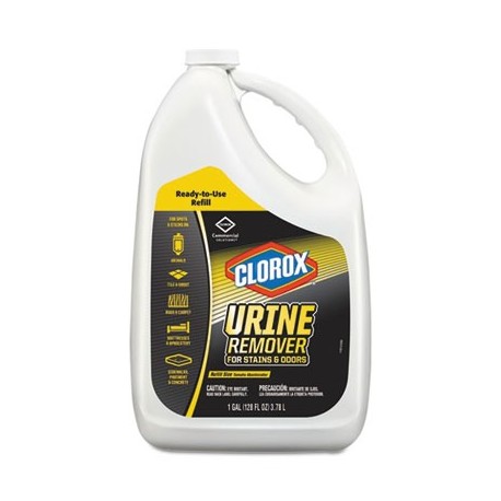 Clorox Urine Remover for Stains and Odors 128 oz Refill Bottle