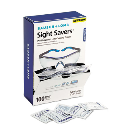 Bausch+Lomb Sight Savers Premoistened Lens Cleaning Tissues