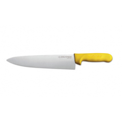 Dexter Cooks Knife 10 Inches High-Carbon Steel with Yellow Handle