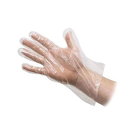ROYAL- Polyethylene Gloves Powder-Free Large Clear