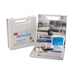 First Aid Only Bulk First Aid Kit for 50 People 196-Pieces Compliant Plastic Case