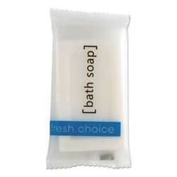 Fresh Choice Soap Flow Wrap White  .75 oz Bar