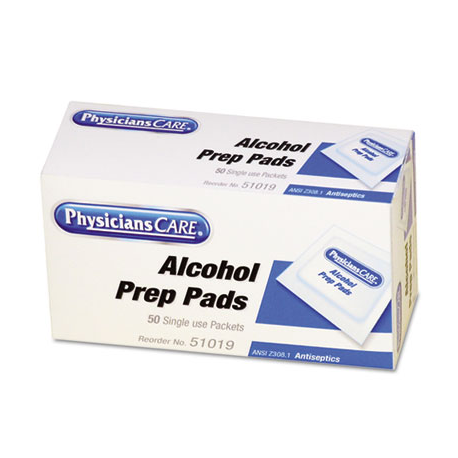 Physicians Care First Aid Alcohol Pads