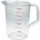 RUBBERMAID BOUNCER MEASURING CUP 4QT CLEAR
