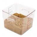 Rubbermaid Commercial SpaceSaver Square Containers 6qt Clear
