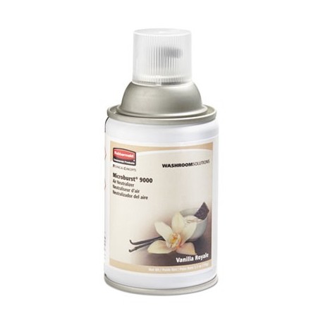 RUBBERMAID- Commercial Microburst 9000 Air Freshener Refill  Vanilla Royale 5.25 oz Aerosol