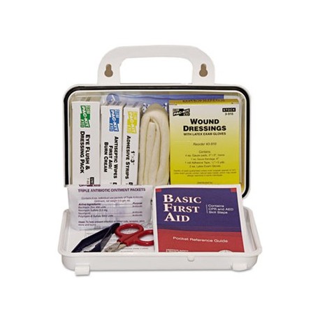 ANSI Plus 10 Weatherproof First Aid Kit 76-Pieces Plastic Case