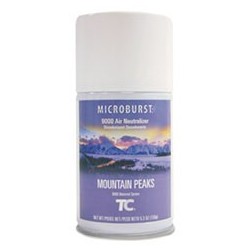 RUBBERMAID- Commercial Microburst 9000 Air Freshener Refill Mountain Peaks 5.3 oz Aerosol