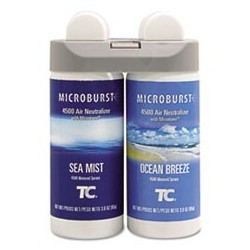 RUBBERMAID- Commercial Microburst Duet Refills Sea Mist/Ocean Breeze 3oz Aerosol