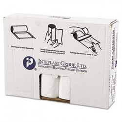 Inteplast Group High-Density Can Liner 33 x 39 33gal 14mic Clear
