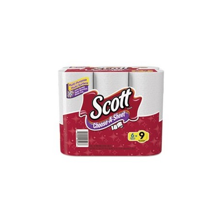 SCOTT- Choose-a-Size Mega Roll White 102 per Roll