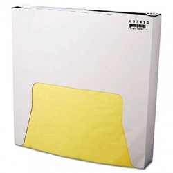 Bagcraft Grease-Resistant Wrap/Liner 12 x 12 Yellow