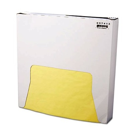 Bagcraft Grease-Resistant Wrap/Liner 12 x 12 Yellow