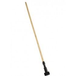 Rubbermaid Commercial Gripper Bamboo Composite Mop Handle 60 Natural and Black