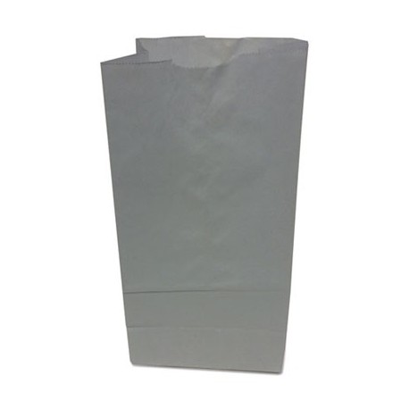 General 5 Paper Grocery Bag 35lb White Standard 5 1/4 x 3 7/16 x 10 15/16
