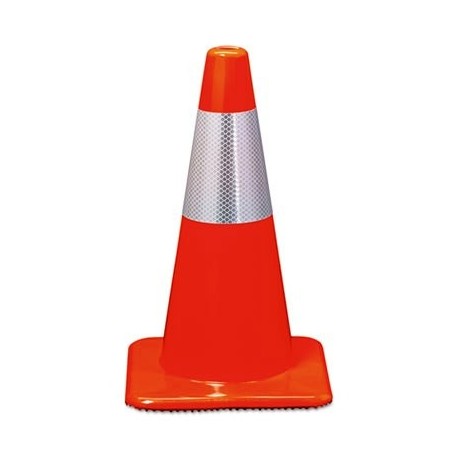3M Reflective Safety Cone 11 1/2 x 11 1/2 x 18 Orange