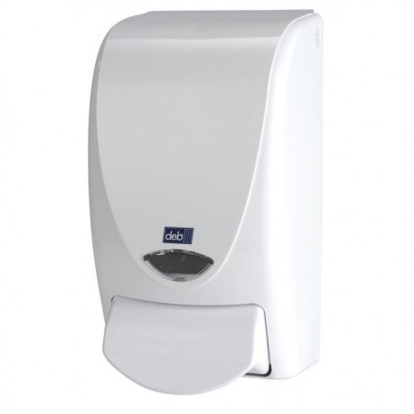 Deb Proline 1-Liter Proline Curve Dispensers BLACK & CHROME (for both Soap & Sanitizer)