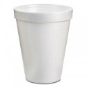 Dart Drink Foam Cups 8oz White 25/Pack