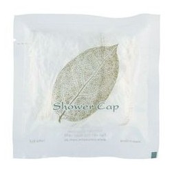 Ecossential Shower cap in frosted sachet