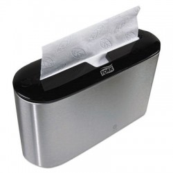 Tork Xpress Countertop Towel Dispenser 12.68 x 4.56 x 7.92 Stainless Steel/Black