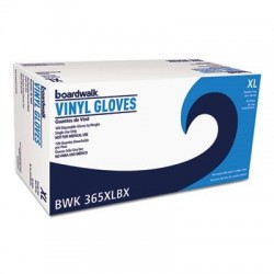Boardwalk General Purpose Vinyl Gloves Powder/Latex-Free 2 3/5mil X-Large Clear
