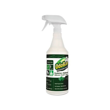 OdoBan RTU Odor Eliminator and Disinfectant Eucalyptus Scent 32oz Spray Bottle