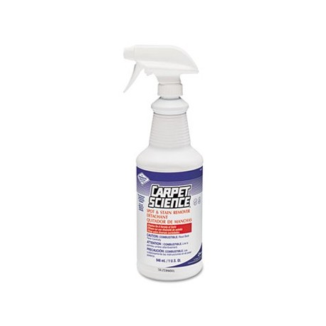 CARPET SCIENCE SPOT AND STAIN REMOVER 32 OZ TRIGGER SPRAY BOTTLE