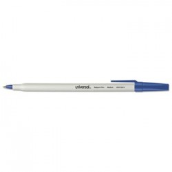 Universal Economy Ballpoint Stick Oil-Based Pen Blue Ink Medium