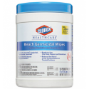 CLOROX HEALTHCARE BLEACH GERMICIDAL WIPES 6 X 5 UNSCENTED (150 WIPES)