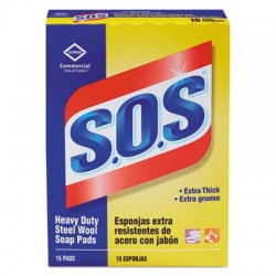 S.O.S. Steel Wool Soap Pad