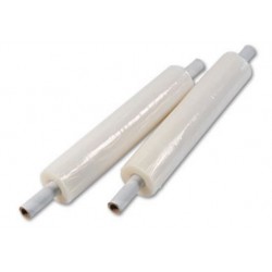 Universal Stretch Film with Preattached Handles 20 x 1000ft 20mic (80-Gauge)