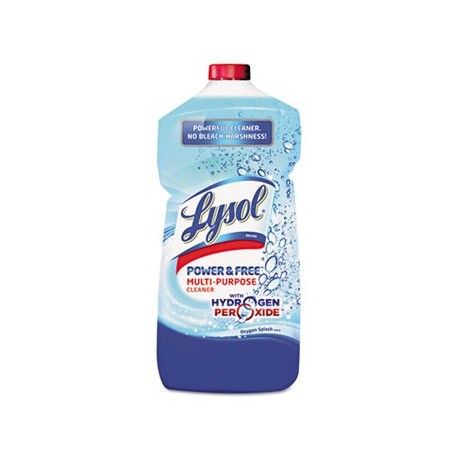 LYSOL Brand Power & Free Multi-Purpose Cleaner Pour Bottle Oxygen Splash 28oz Bottle
