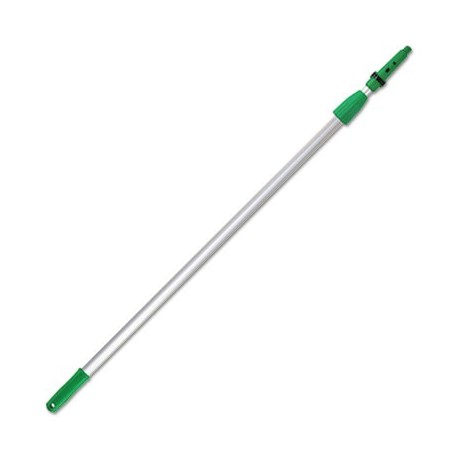 Opti-Loc Aluminum Extension Pole 8ft Two Sections Green/Silver