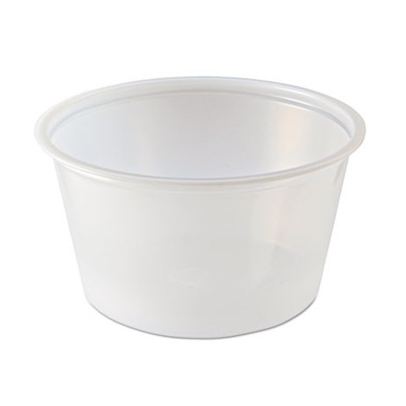 Portion Cups 4oz Clear 125/Sleeve 20 Sleeves/Carton
