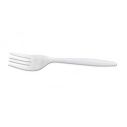 GEN Medium-Weight Cutlery Fork White
