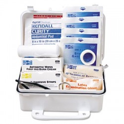 Pac-Kit ANSI 10 Weatherproof First Aid Kit 57-Pieces Plastic Case