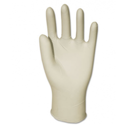 GEN Latex General-Purpose Gloves Powder-Free Natural Large 4.4 mil