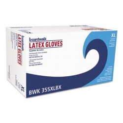 Boardwalk General Purpose Powdered Latex Gloves X-Large Natural 4 2/5 mil