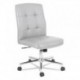 Alera Slimline Swivel/Tilt Task Chair White with Chrome Base