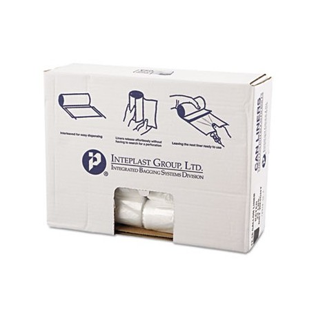 Inteplast Group High-Density Can Liner 24 x 31 16gal 7mic Clear