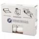Inteplast Group High-Density Can Liner 24 x 24 10gal 8mic Clear