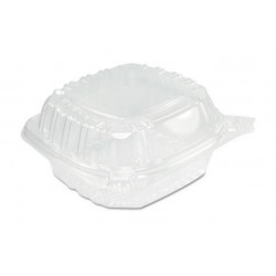 Dart ClearSeal Hinged Clear Containers 13 4/5 oz Clear Plastic 5.4 x 5.3 x 2.6