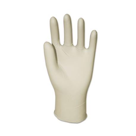 GEN Latex General-Purpose Gloves Powder-Free Natural Small 4.4 mil