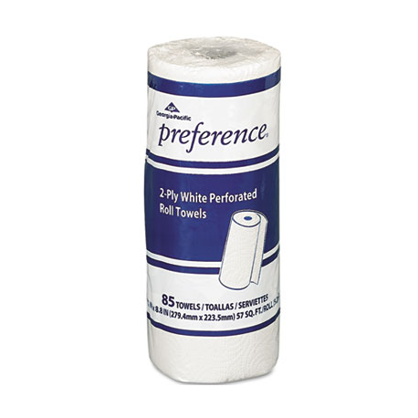 PREFERENCE PERF RL-TW L 2PLY 11X8.8 WHITE 100 SHEETS
